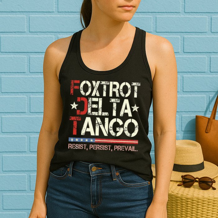 Foxtrots Delta Tangos Funny Foxtrots Delta Tangos Womens Tank Top
