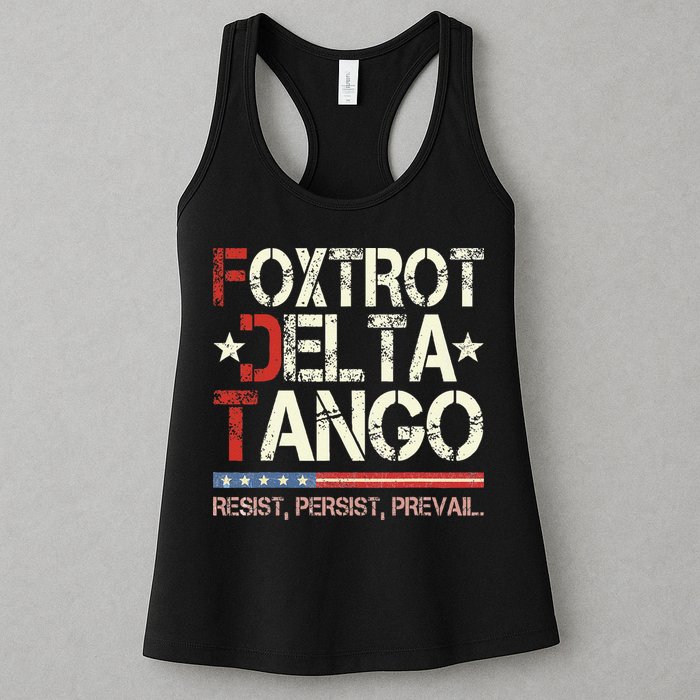 Foxtrots Delta Tangos Funny Foxtrots Delta Tangos Womens Tank Top