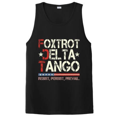 Foxtrots Delta Tangos Funny Foxtrots Delta Tangos PosiCharge Competitor Tank
