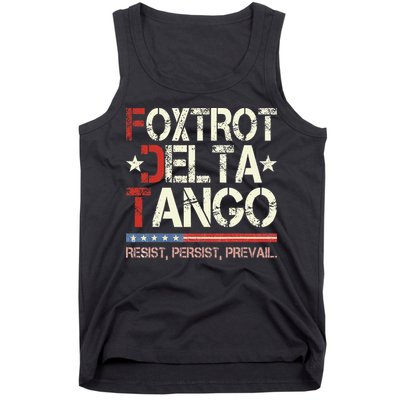 Foxtrots Delta Tangos Funny Foxtrots Delta Tangos Tank Top