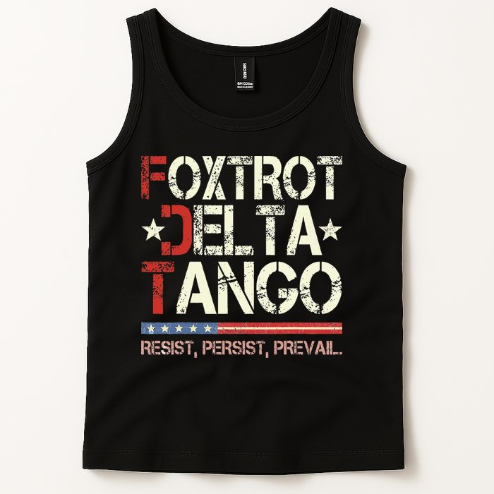Foxtrots Delta Tangos Funny Foxtrots Delta Tangos Tank Top