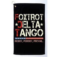 Foxtrots Delta Tangos Funny Foxtrots Delta Tangos Golf Towel