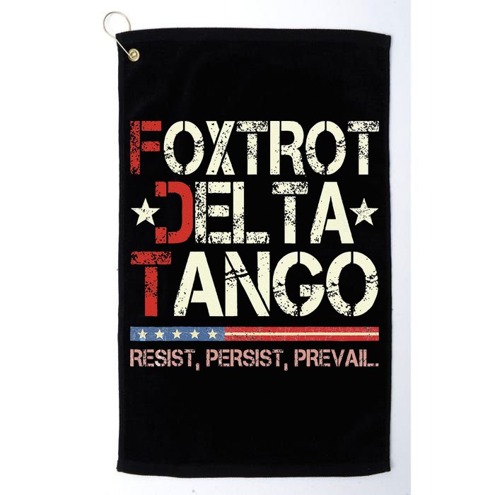 Foxtrots Delta Tangos Funny Foxtrots Delta Tangos Golf Towel