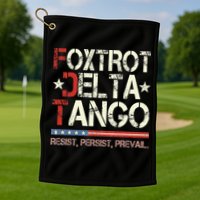 Foxtrots Delta Tangos Funny Foxtrots Delta Tangos Golf Towel