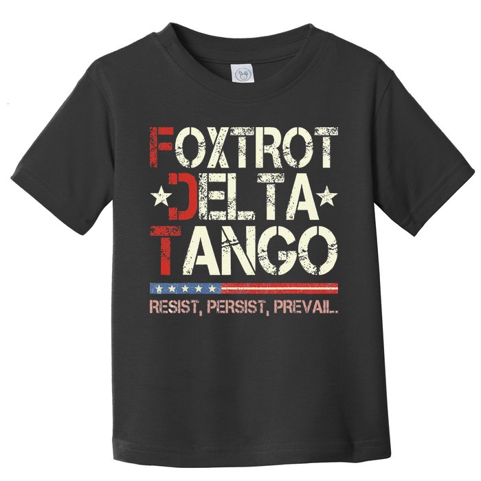 Foxtrots Delta Tangos Funny Foxtrots Delta Tangos Toddler T-Shirt