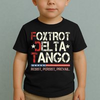 Foxtrots Delta Tangos Funny Foxtrots Delta Tangos Toddler T-Shirt