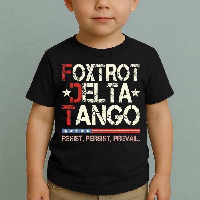 Foxtrots Delta Tangos Funny Foxtrots Delta Tangos Toddler T-Shirt