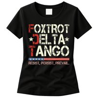 Foxtrots Delta Tangos Funny Foxtrots Delta Tangos Womens T-Shirt