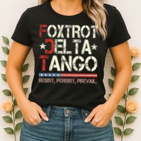 Foxtrots Delta Tangos Funny Foxtrots Delta Tangos Womens T-Shirt