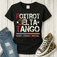 Foxtrots Delta Tangos Funny Foxtrots Delta Tangos Womens T-Shirt
