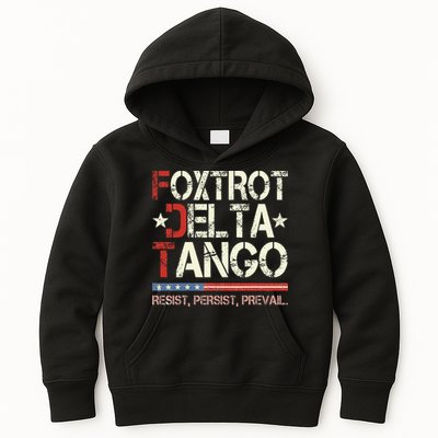 Foxtrots Delta Tangos Funny Foxtrots Delta Tangos Kids Hoodie