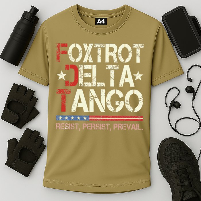 Foxtrots Delta Tangos Funny Foxtrots Delta Tangos Performance Shirt