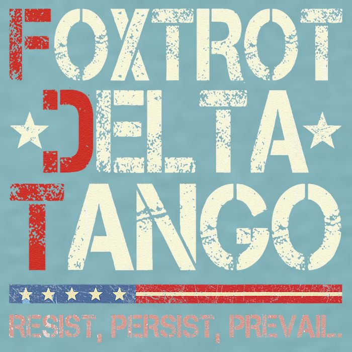 Foxtrots Delta Tangos Funny Foxtrots Delta Tangos Sueded Cloud Jersey T-Shirt