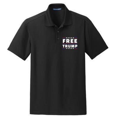 Free Donald Trump Republican Support  Dry Zone Grid Polo