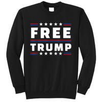 Free Donald Trump Republican Support  Tall Sweatshirt