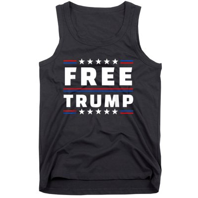 Free Donald Trump Republican Support  Tank Top