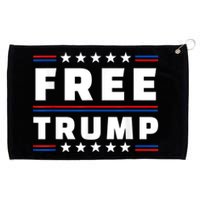 Free Donald Trump Republican Support  Grommeted Golf Towel