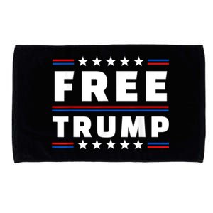 Free Donald Trump Republican Support  Microfiber Hand Towel