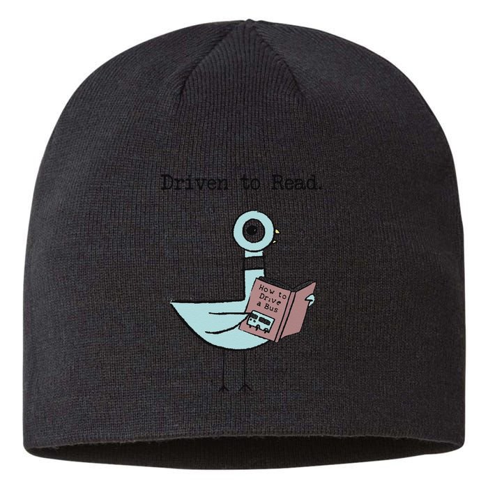 Funny Driven To Read Pigeon Library Reading Books Reader Funny Sustainable Beanie