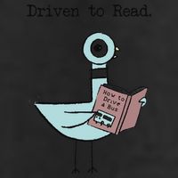 Funny Driven To Read Pigeon Library Reading Books Reader Funny 25L Jumbo Tote