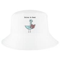 Funny Driven To Read Pigeon Library Reading Books Reader Funny Cool Comfort Performance Bucket Hat