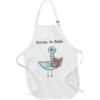 Funny Driven To Read Pigeon Library Reading Books Reader Funny Apron
