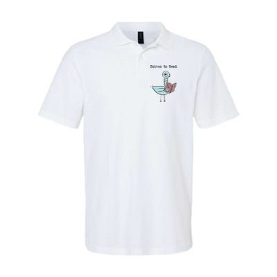 Funny Driven To Read Pigeon Library Reading Books Reader Funny Polo