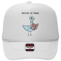 Funny Driven To Read Pigeon Library Reading Books Reader Funny Trucker Hat