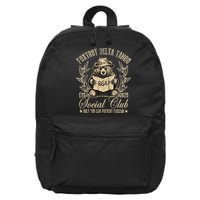 Foxtrot Delta Tango Social Club Only You Can Prevent Fascism 16 in Basic Backpack
