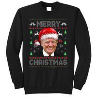 Funny Donald Trump Merry Christmas Family Ugly Sweater Xmas Gift Sweatshirt