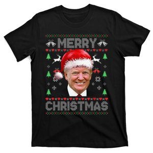 Funny Donald Trump Merry Christmas Family Ugly Sweater Xmas Gift T-Shirt