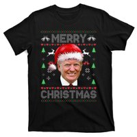 Funny Donald Trump Merry Christmas Family Ugly Sweater Xmas Gift T-Shirt