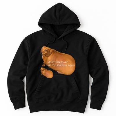 Funny DonT Talk To Me Or My Son Ever Again Geek Dog Meme Hoodie