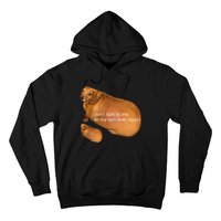 Funny DonT Talk To Me Or My Son Ever Again Geek Dog Meme Hoodie