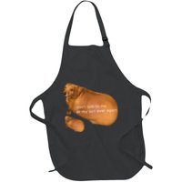 Funny DonT Talk To Me Or My Son Ever Again Geek Dog Meme Apron