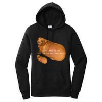 Funny DonT Talk To Me Or My Son Ever Again Geek Dog Meme Women's Pullover Hoodie
