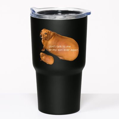 Funny DonT Talk To Me Or My Son Ever Again Geek Dog Meme Tumbler