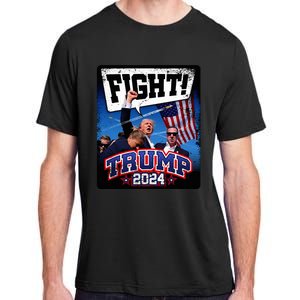 Fight! Donald Trump 2024 Supporters Political Product Adult ChromaSoft Performance T-Shirt