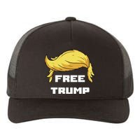 Free Donald Trump Republican Support Yupoong Adult 5-Panel Trucker Hat