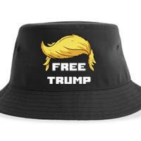 Free Donald Trump Republican Support Sustainable Bucket Hat