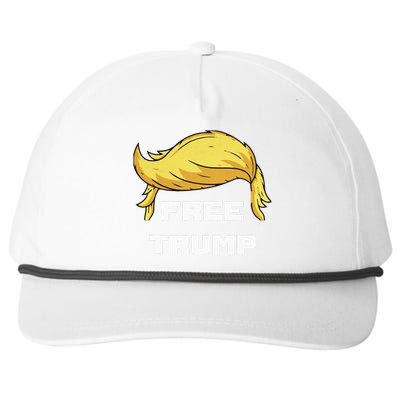 Free Donald Trump Republican Support Snapback Five-Panel Rope Hat