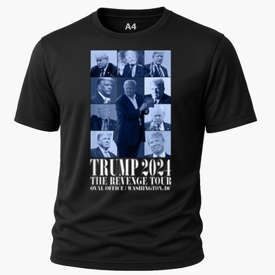 Funny Donald Trump The Revenge 2024 Ultra Maga Cooling Performance Crew T-Shirt