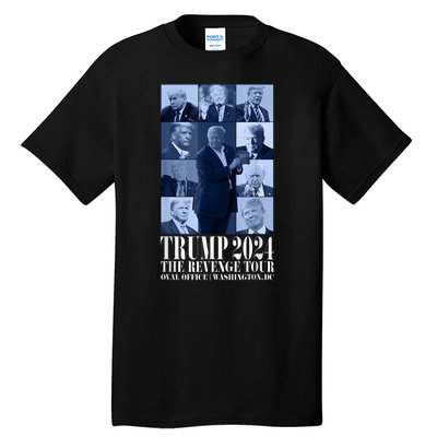 Funny Donald Trump The Revenge 2024 Ultra Maga Tall T-Shirt