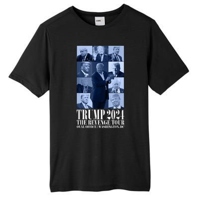 Funny Donald Trump The Revenge 2024 Ultra Maga Tall Fusion ChromaSoft Performance T-Shirt