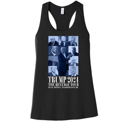 Funny Donald Trump The Revenge 2024 Ultra Maga Women's Racerback Tank