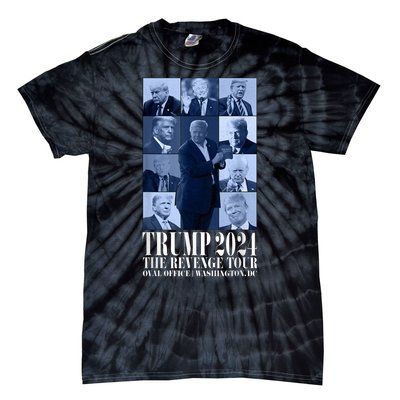 Funny Donald Trump The Revenge 2024 Ultra Maga Tie-Dye T-Shirt