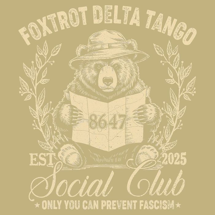 Foxtrot Delta Tango Social Club Only You Can Prevent Mousepad
