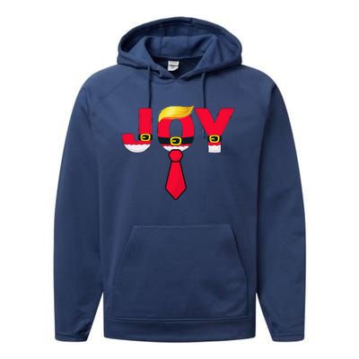 Funny Donald Trump Christmas Joy Santa Claus Suit Costume Performance Fleece Hoodie