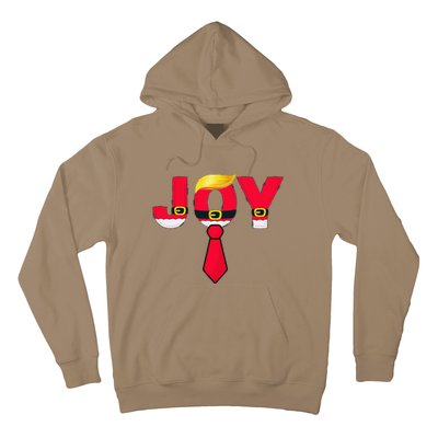 Funny Donald Trump Christmas Joy Santa Claus Suit Costume Hoodie