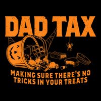 Funny Dad Tax Halloween 16 in Basic Backpack